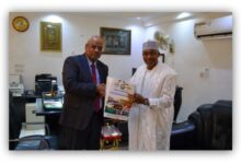 Photo of Nigeria: Ambassador meeting with Sudan Ambassador